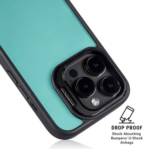 Turquoise iPhone 15 Pro Kickstand Case